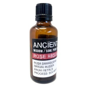 Rose Absolute Essential Oil 50ml A Floral Remedy for Emotional Balance & Skin Health