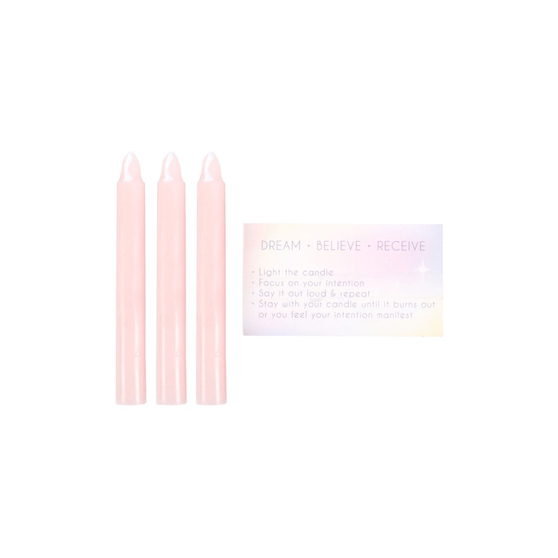 3 Manifestation Spell Candles in a Box 2 3 Manifestation Spell Candles in a Box - Image 2