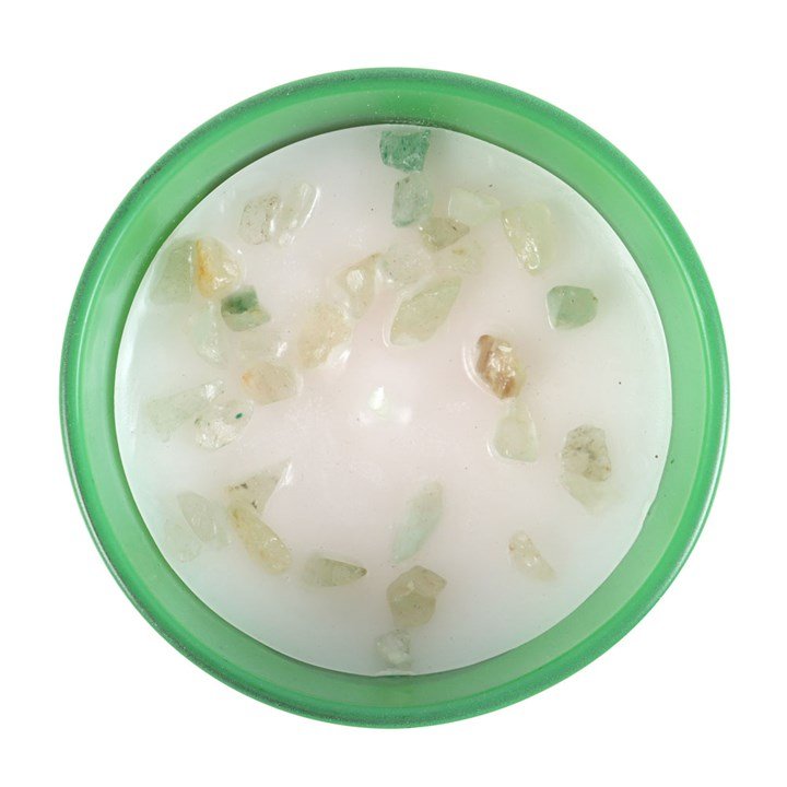 Leo Orange & Bergamot Gemstone Zodiac Candle 2 Leo Orange & Bergamot Gemstone Zodiac Candle - Image 2
