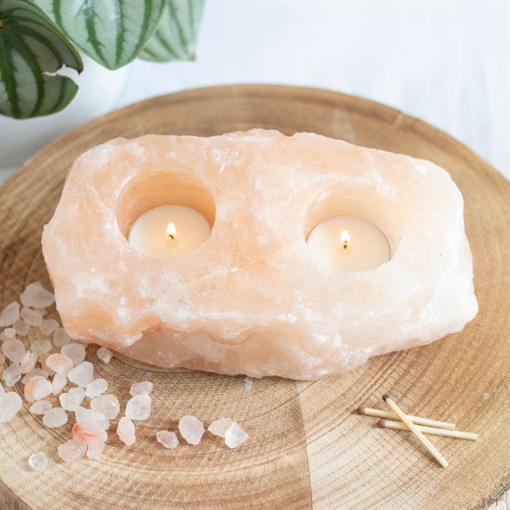 Salt Tealight Holder 4 Salt Tealight Holder - Image 4