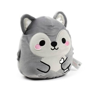 Squidglys Plush Toy - Adoramals Dorian the Wolf