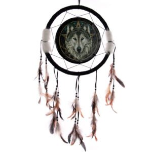 Dreamcatcher (Medium) - Lisa Parker Wild One Wolf
