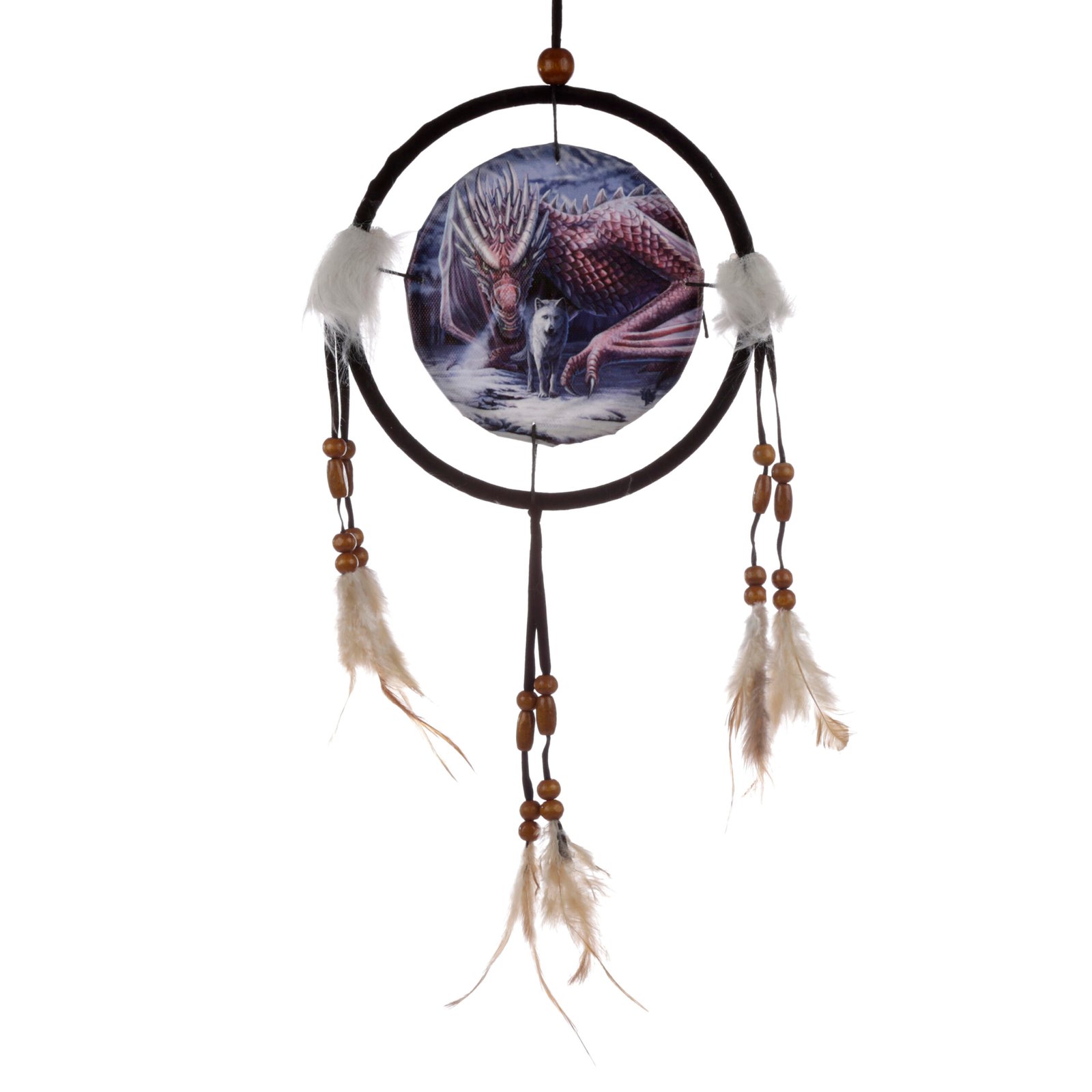 Dreamcatcher (Small) - Lisa Parker Alliance Dragon & Wolf 1 Dreamcatcher (Small) - Lisa Parker Alliance Dragon & Wolf