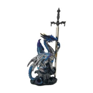 Dark Legends Dragon - Protector of the Night Dragon with Sword