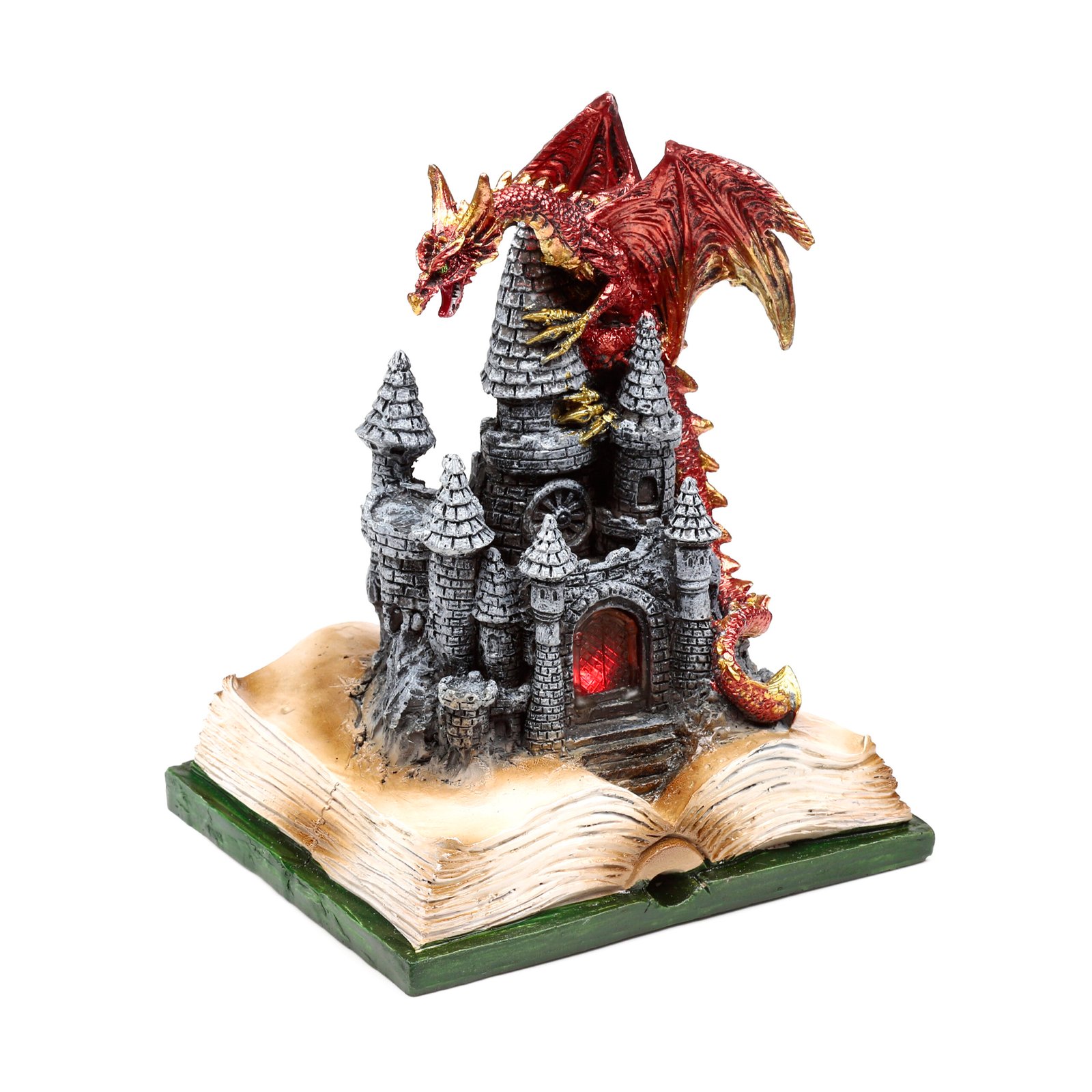 Dark Legends LED Dragon - Enchanted Fairytale Castle Fire Dragon 1 Dark Legends LED Dragon - Enchanted Fairytale Castle Fire Dragon