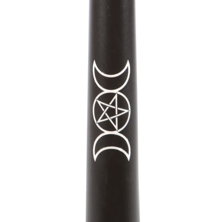 Set of 3 Black Magic Triple Moon Taper Candles - Image 4
