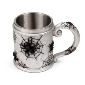 Decorative Tankard - Spider Web