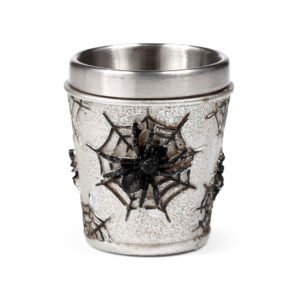 Decorative Shot Glass - Spider Web