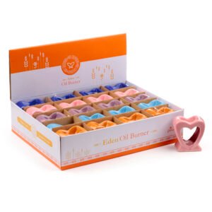 Cute Heart Shaped Ceramic Oil Burner