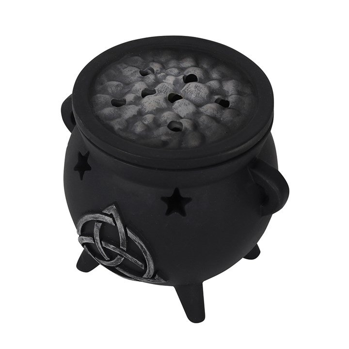 Triquetra Cauldron Incense Cone Holder - Image 2