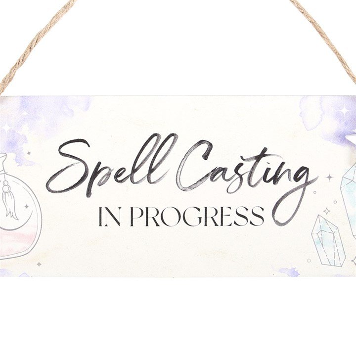Spell Casting in Progress Hanging Sign 2 Spell Casting in Progress Hanging Sign - Image 2