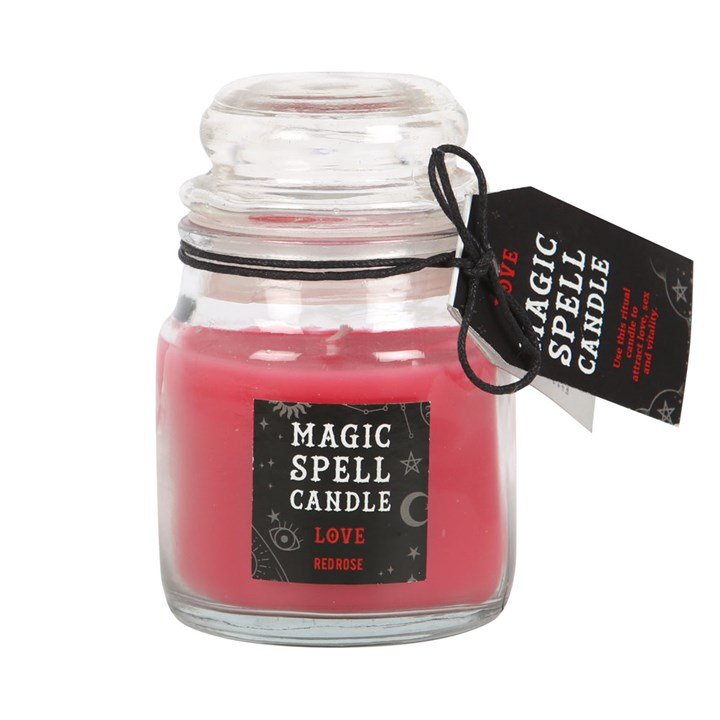Rose 'Love' Spell Candle Jar 1 Rose 'Love' Spell Candle Jar