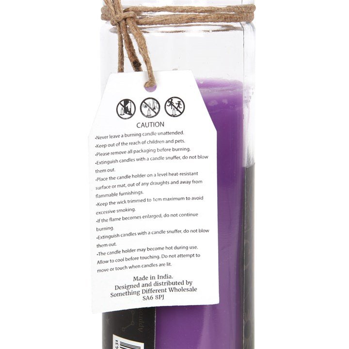 Lavender 'Prosperity' Spell Tube Candle - Image 2