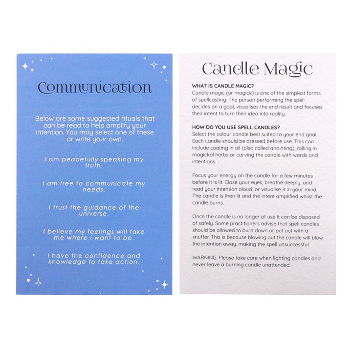 Pack of 12 Communication Spell Candles 4 Pack of 12 Communication Spell Candles - Image 4
