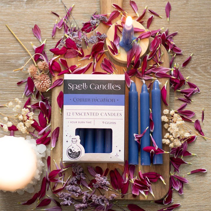 Pack of 12 Communication Spell Candles 5 Pack of 12 Communication Spell Candles - Image 5
