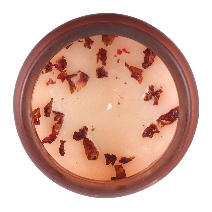 Rose Petal Infused Self Love Spell Candle - Image 3