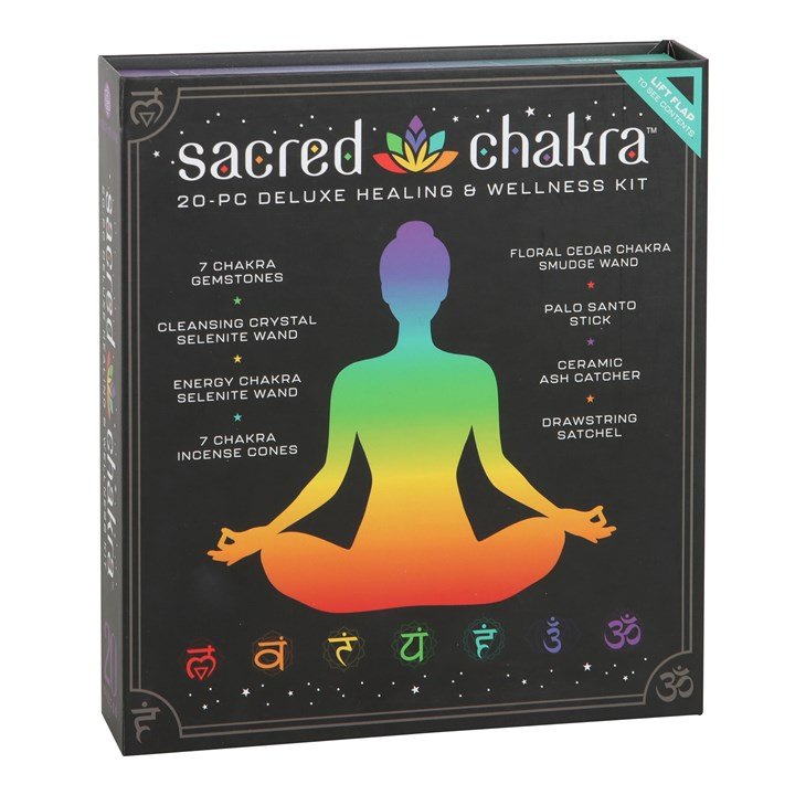Sacred Chakra Deluxe Healing and Wellness Kit 1 Sacred Chakra Deluxe Healing and Wellness Kit