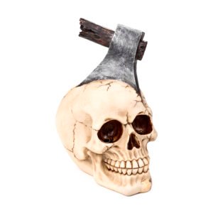 Decorative Ornament - Skull with Axe
