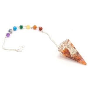 Carnelian Chakra Pendulum Buddha