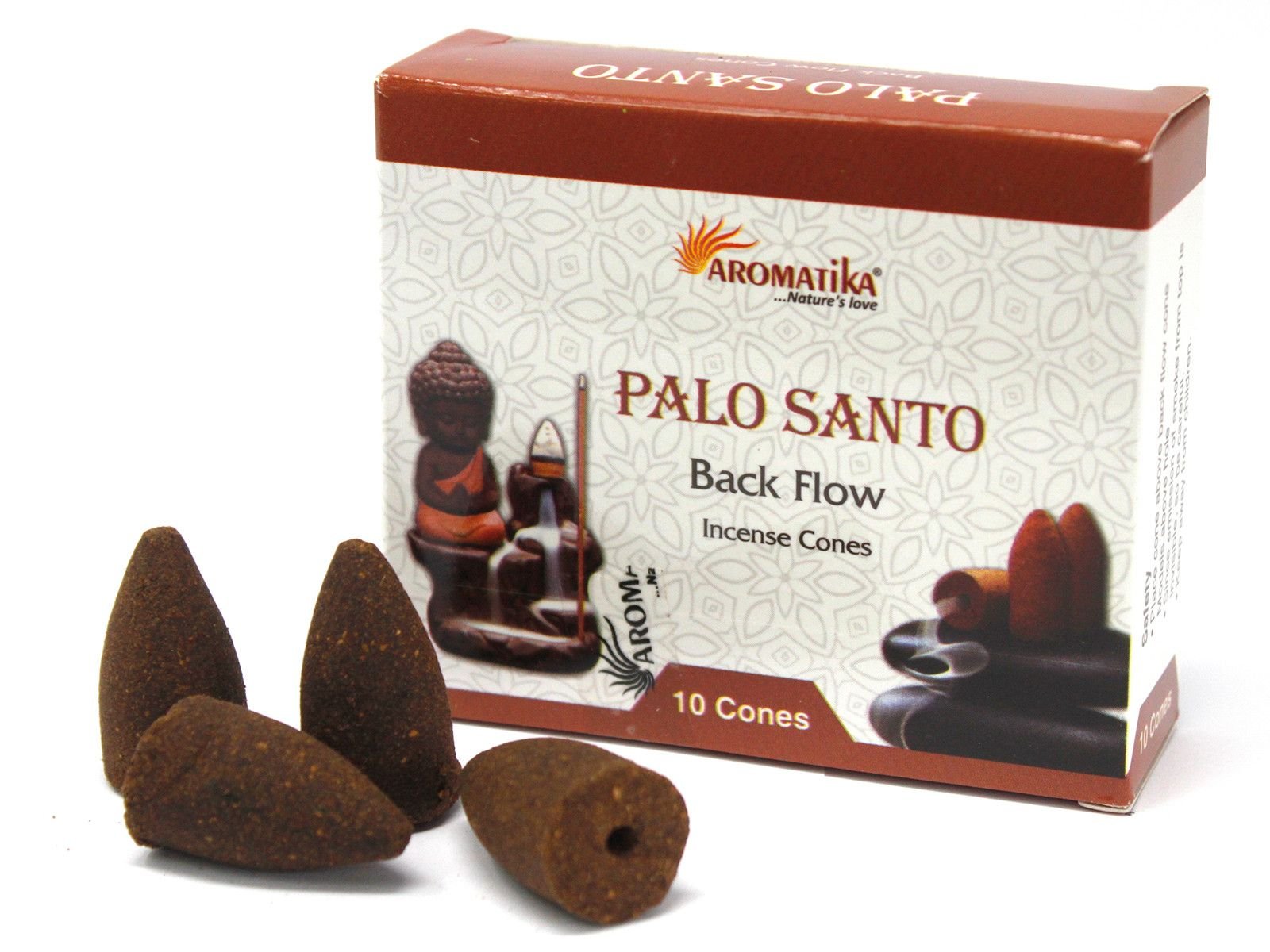 Aromatica Backflow Incense Cones - Palo Santo 2 Aromatica Backflow Incense Cones - Palo Santo - Image 2
