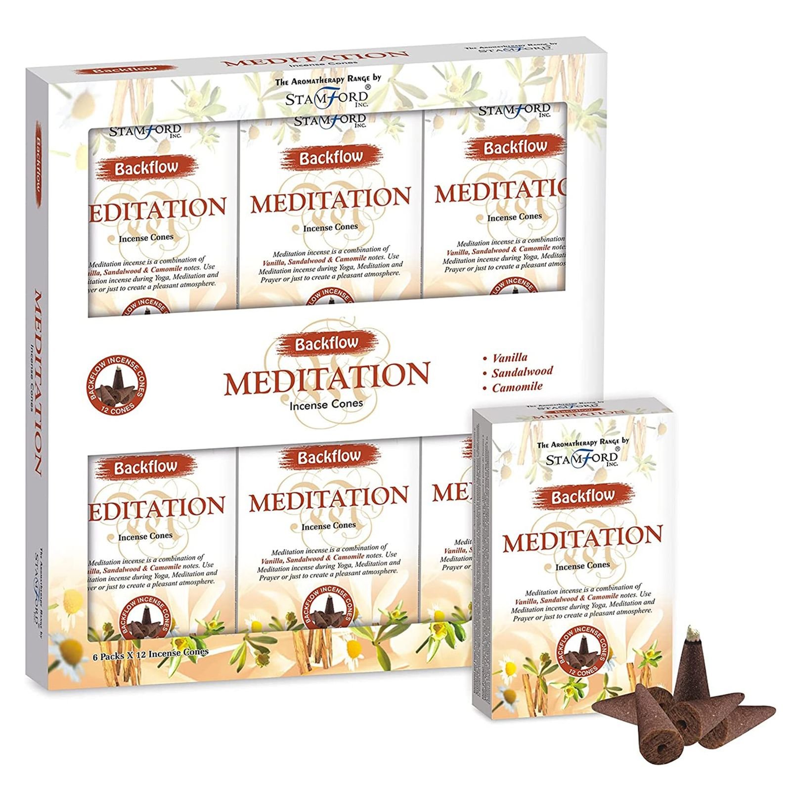 Aromatherapy Backflow Cones - Meditation 1 Aromatherapy Backflow Cones - Meditation