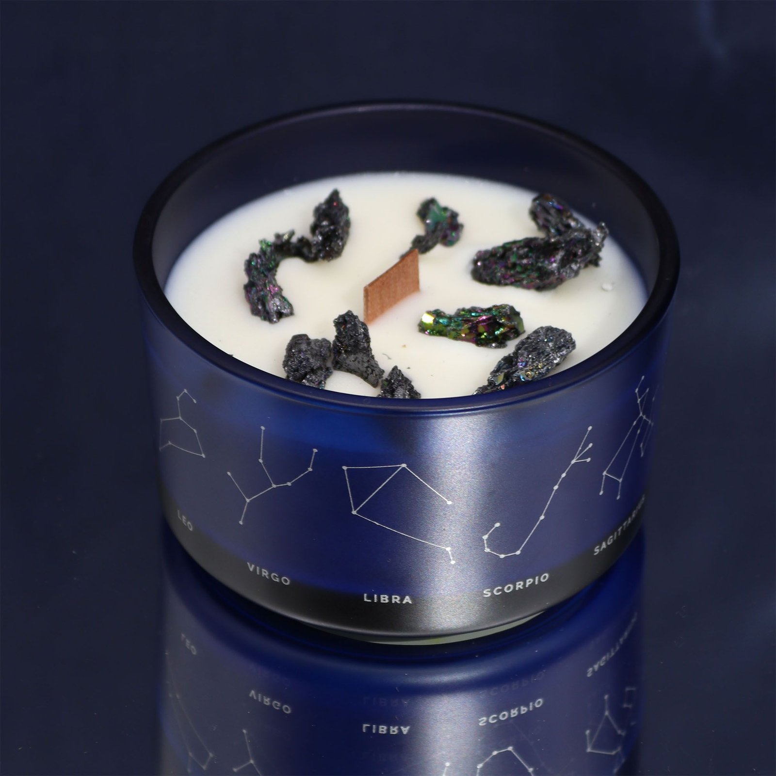 Zodiac Crystal Candle with Gemstone Bracelet - Virgo 6 Zodiac Crystal Candle with Gemstone Bracelet - Virgo - Image 6