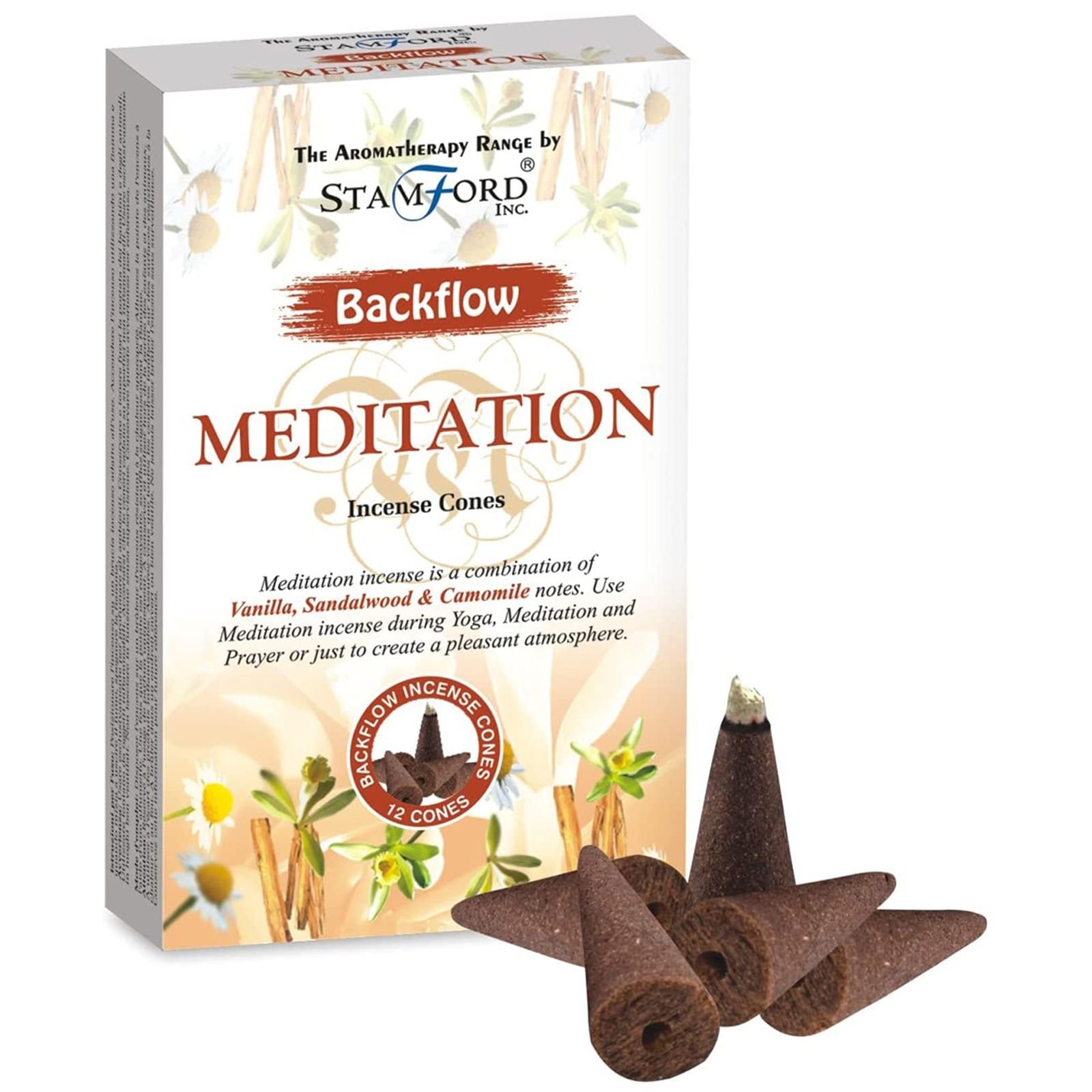 Aromatherapy Backflow Cones - Meditation 2 Aromatherapy Backflow Cones - Meditation - Image 2