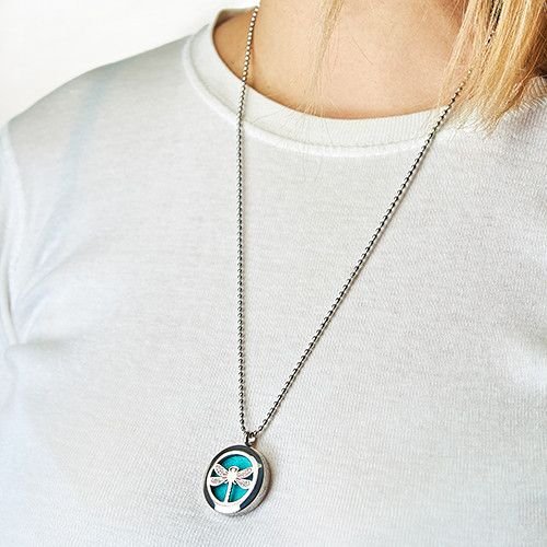 Aromatherapy Diffuser Necklace - Turtle 25mm 5 Aromatherapy Diffuser Necklace - Turtle 25mm - Image 5