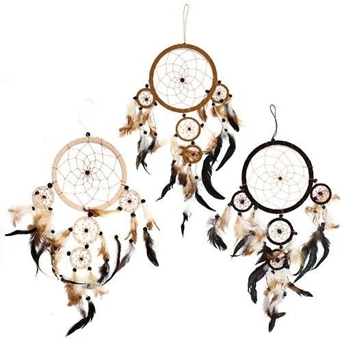 Bali Dreamcatchers - XLarge Round - Cream/Coffee/Choc 5 Bali Dreamcatchers - XLarge Round - Cream/Coffee/Choc - Image 5