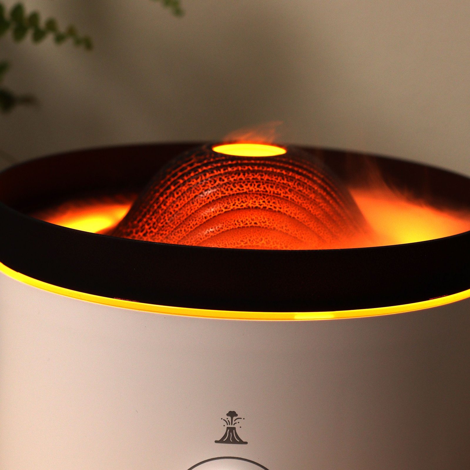 Large Volcano Effect Aroma Diffuser (plug) Two Colours - 560ml 5 Large Volcano Effect Aroma Diffuser (plug) Two Colours - 560ml - Image 5