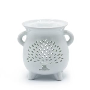 Caildren Oil Burner - Tree of Life - White