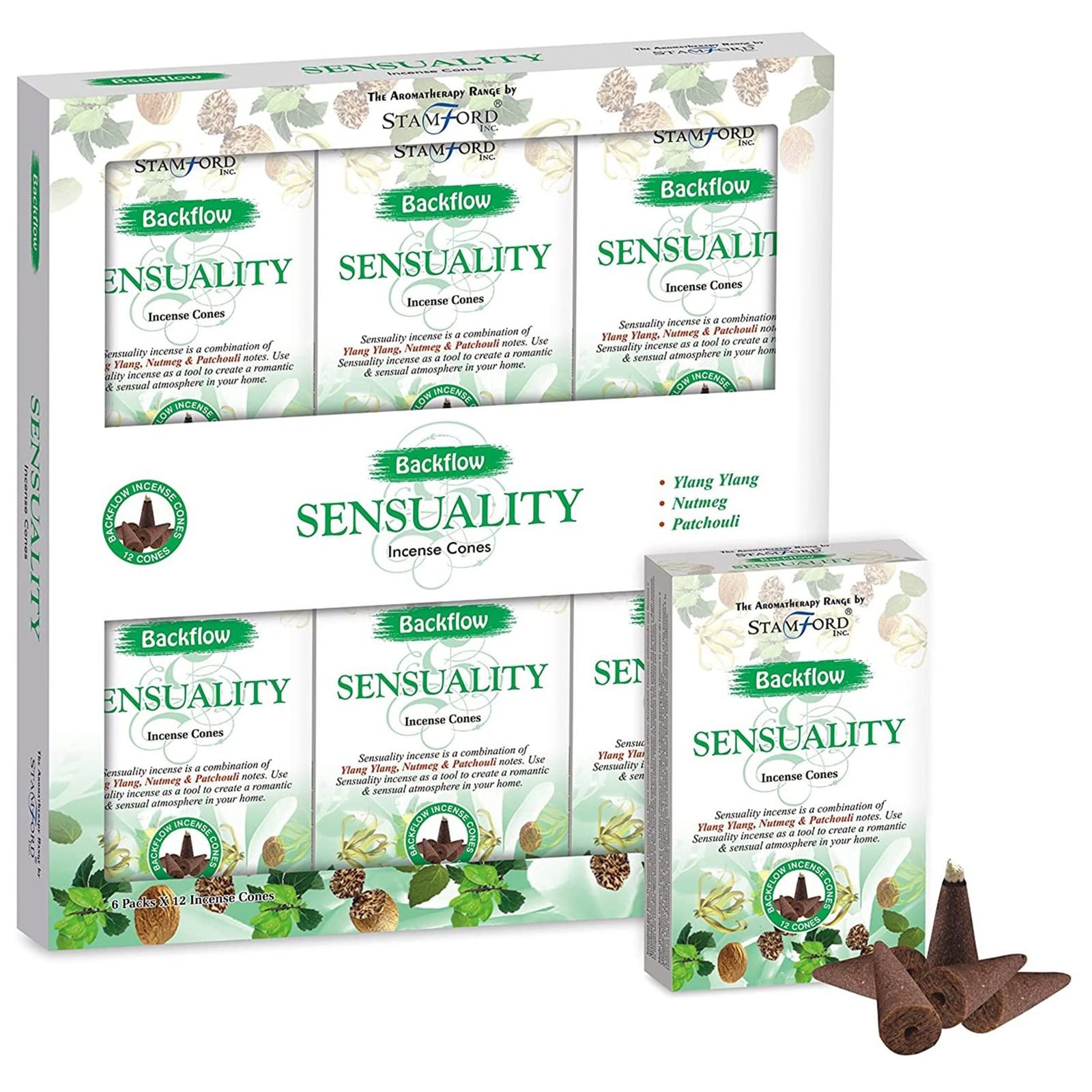 Aromatherapy Backflow Cones - Sensuality 2 Aromatherapy Backflow Cones - Sensuality - Image 2
