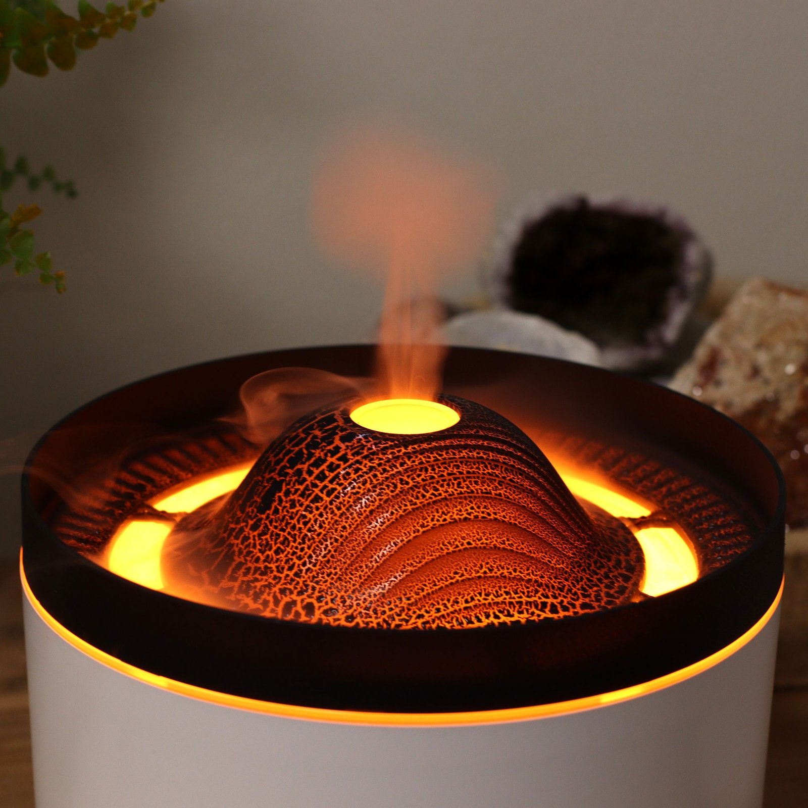 Large Volcano Effect Aroma Diffuser (plug) Two Colours - 560ml 9 Large Volcano Effect Aroma Diffuser (plug) Two Colours - 560ml - Image 9