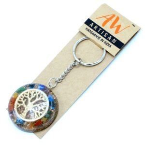 Chakra Tree of Life Keyring