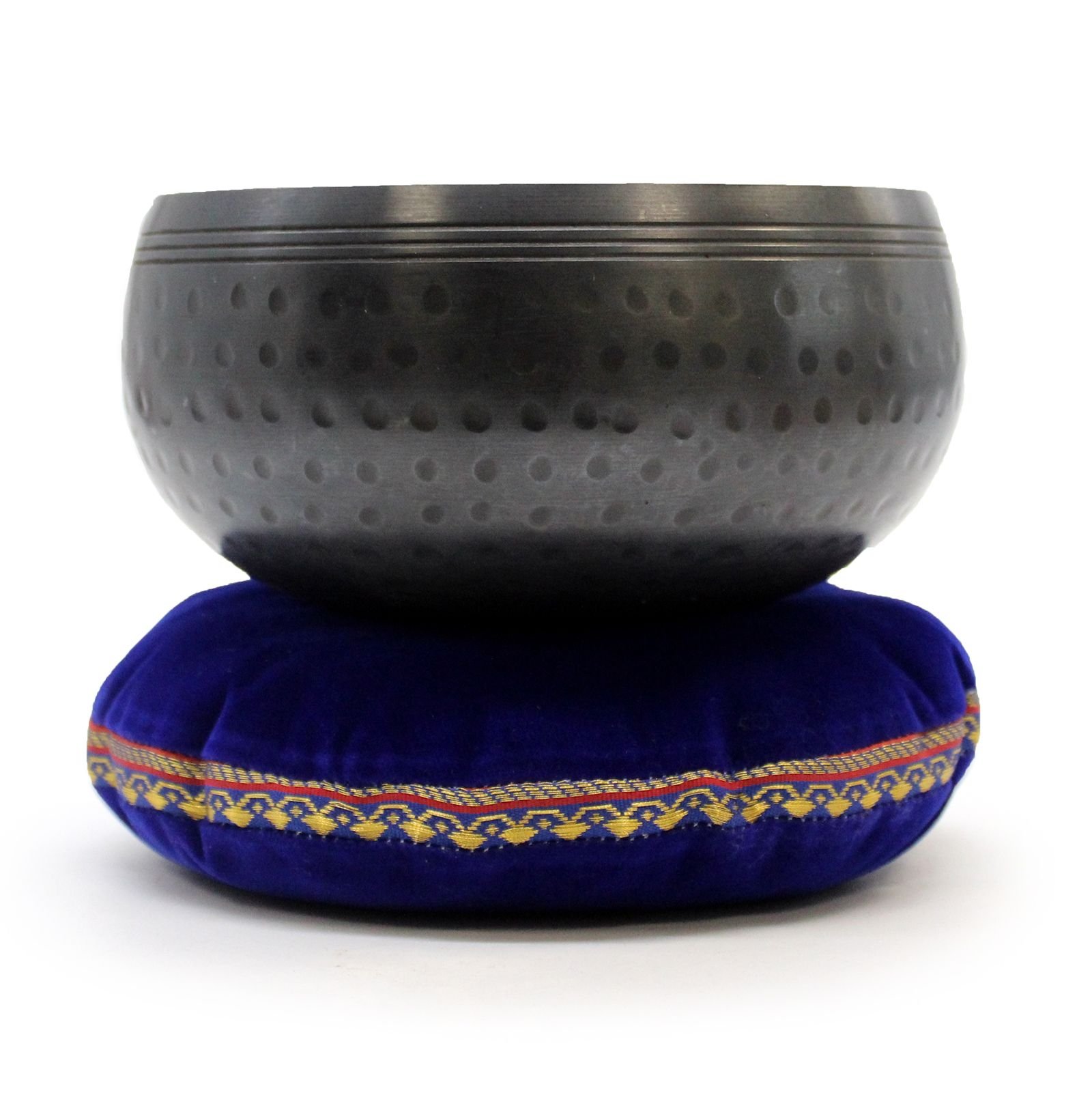 Medium Black Beaten Bowl - 15cm 2 Medium Black Beaten Bowl - 15cm - Image 2