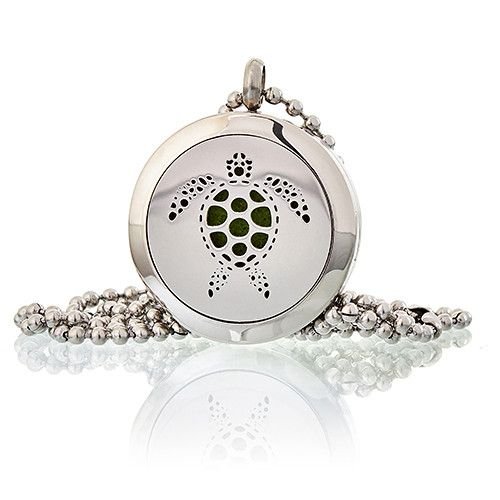 Aromatherapy Diffuser Necklace - Turtle 25mm 3 Aromatherapy Diffuser Necklace - Turtle 25mm - Image 3