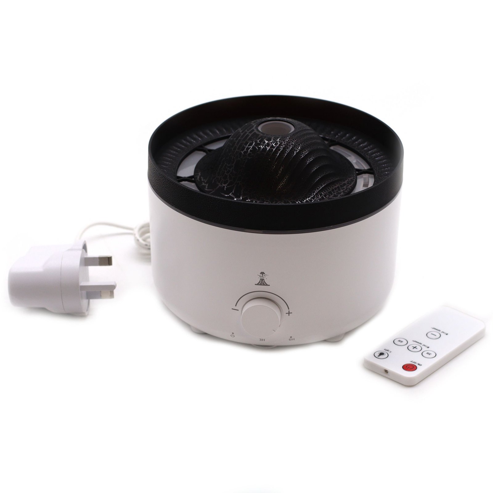 Large Volcano Effect Aroma Diffuser (plug) Two Colours - 560ml 4 Large Volcano Effect Aroma Diffuser (plug) Two Colours - 560ml - Image 4